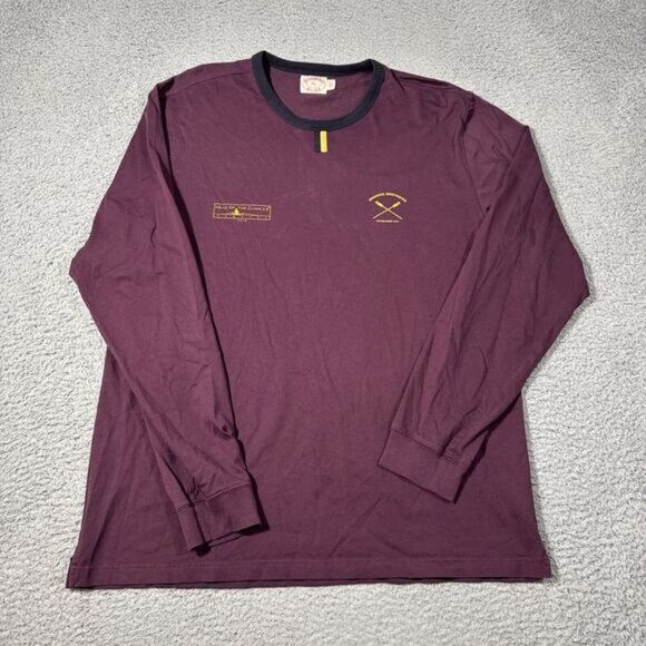 Brooks Brothers Shirt Mens XL Head of the Charles Regatta Rowing Crewneck Shirt